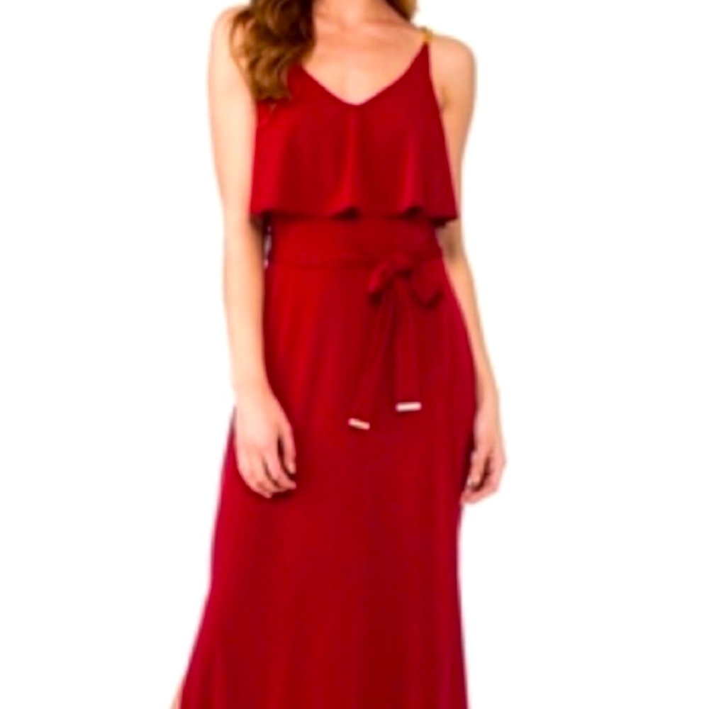 Red Maxi Dress